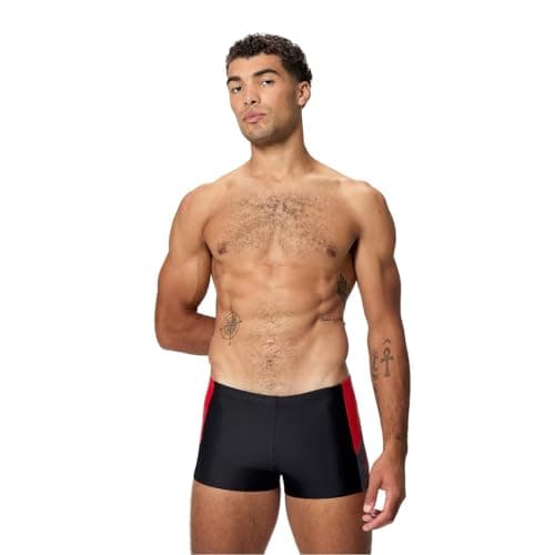Image of Speedo Mens Dive AqShort Ant/Rish Red M