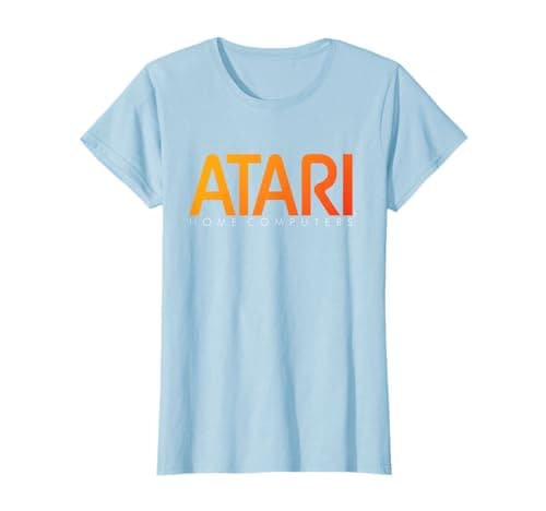 Image of Atari Home Computers Orange Logo T-Shirt