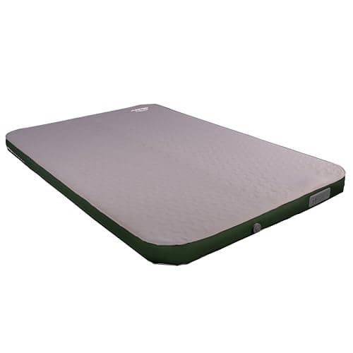 Image of Vango Shangri-La Lux Self Inflating Mattress with Rechargeable Pump for Faster Inflation/Deflation – Luxury Camping Mat with Memory Foam & Dreamlock Construction (Double (16cm Thickness))