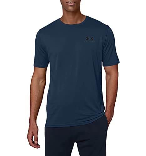 Image of Under Armour Men Sportstyle Left Chest, Super Soft Men's T Shirt for Training and Fitness, Fast-Drying Men's T Shirt with Graphic