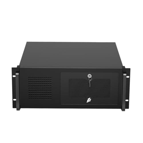 Image of 1st Player 4U Rackmount Server Case - 7 x 3.5'' HDDs, 2 x 2.5'' SSDs, 1 x 120mm Fan Included - Black