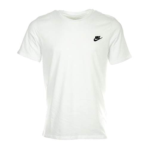 Image of NIKE Men's Futura T-Shirt, White/Black, Large
