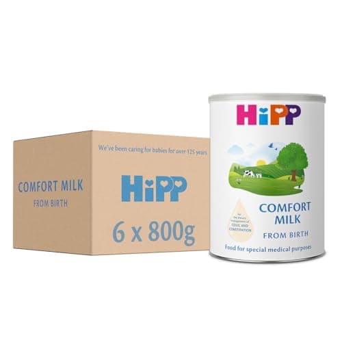 Image of HiPP Comfort Baby Milk Powder Formula, From Birth, 800g (Pack of 6)