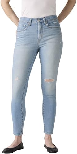 Image of Levi's Women's 721 High Rise Skinny Jeans, Simplest Solution, 28W x 28L
