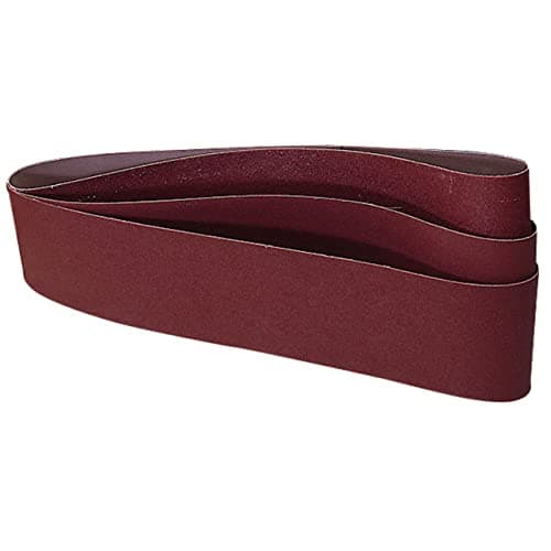 Image of Draper SB436C 60 Grit Abrasive Sanding Belts, Blue, 100 x 915 mm, Set of 3