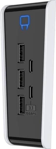 Image of Venom USB Hub for PS5 Slim - 5-Port - Includes 3 x USB 2.0 and 2 x USB Type C (PS5)
