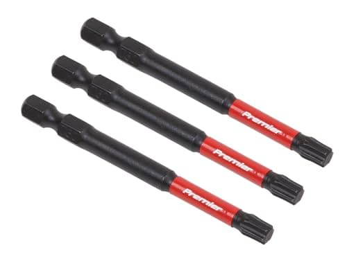 Image of Sealey 3pc 75mm TRX Star* T30 Impact Power Tool Bit Set - AK8270