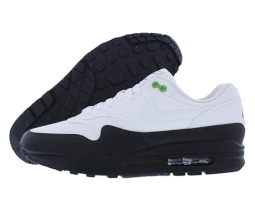 Image of Nike Air Max 1 SE Mens Shoes, White/Black, 8 UK