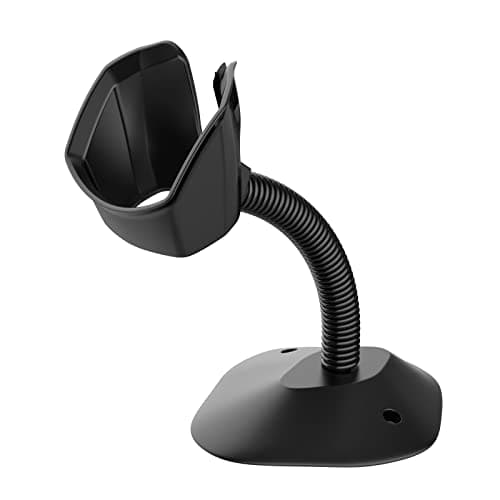 Image of Symcode Universal Barcode Scanner Stand Hands Free Barcode Scanning Barcode Scanner Cradle Holder Base Angle and Height Adjustable Head for Supermarket Retail Store School Library Logistic Warehouse