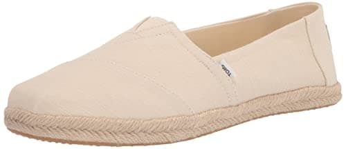 Image of TOMS Women's Alpargata Rope Loafer Flat, Natural Tan, 4 UK