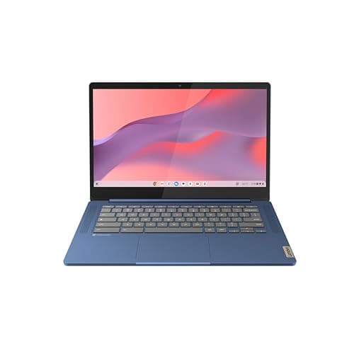 Image of Lenovo IdeaPad Slim 3 Chromebook 14M868 | 14", FHD Laptop, MediaTek Kompanio 520 Octa-Core, 8GB LPDDR4x RAM, 128GB eMMC, ARM Mali-G52 GPU | ChromeOS, Wi-Fi 6 | Non-backlit, UK keyboard - Abyss Blue