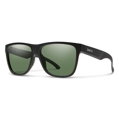 Image of Smith LOWDOWN XL 2 Matte Black/Chromapop Polarized Grey 60/16/145 unisex Sunglasses