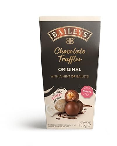 Image of Baileys Irish Cream Twist Wraps Milk Chocolate Truffles in a Box, 135G