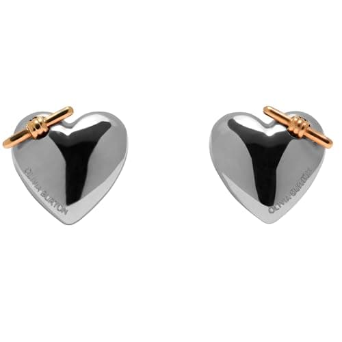 Image of Olivia Burton Women's KNOT HEART Collection Stud Earrings with Heart Shape - 24100038