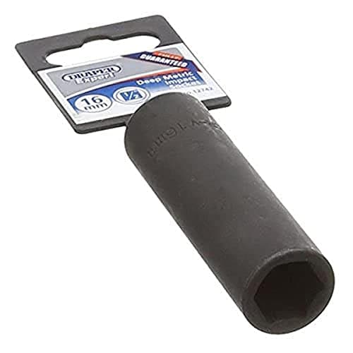 Image of Draper 12742 1/2-inch Drive 16mm Deep Impact Socket