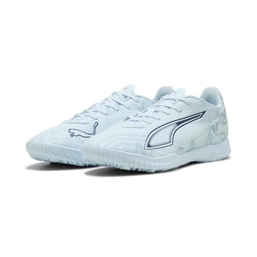 Image of PUMA Unisex Ultra 6 Play Turf Football Boots, ICY Blue-PUMA White-Blue Jewel, 5 UK