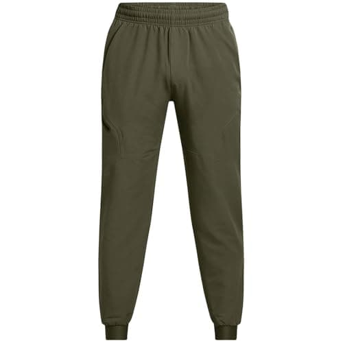 Image of Under Armour Mens Ua Unstoppable Joggers Green/Black M