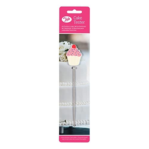 Image of Tala Cupcake Cake Tester, Metal Cake Tester, Traditional Style Stainless Steel Cake Tester