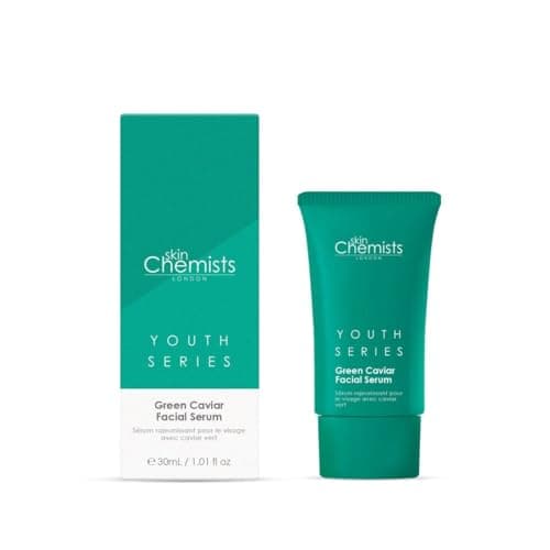 Image of Skin Chemists Facial Serum | With Green Caviar Extract and Hyaluronic Acid | 15 ml, white, (HSC012)