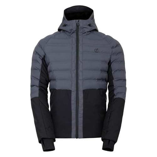 Image of Dare 2b Mens Ollie Ii Ski Jacket, Black/Ebony Grey, S EU