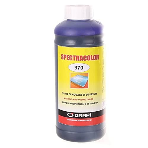 Image of Walters & Walters Ltd Spectracolor 970 Translucent Engineers Steel Blue Layout Fluid - 1L