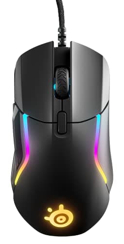 Image of SteelSeries Rival 5 - Gaming Mouse – FPS, MOBA, MMO, Battle Royale – 18,000 CPI TrueMove Air Optical Sensor – 9 Programmable Buttons – 85 g Competitive Weight, Black