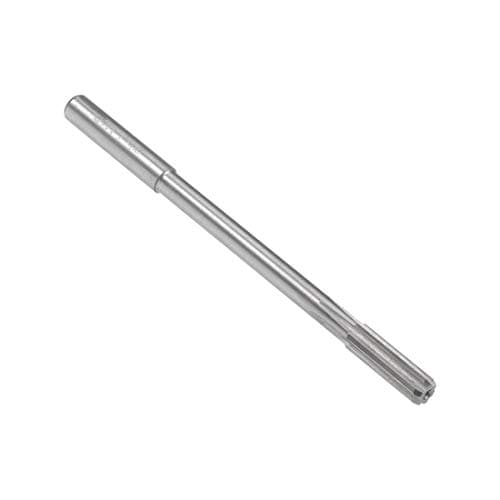 Image of sourcing map 5.7mm Chucking Reamer, HSS Cobalt M35 Lathe Machine Reamer D4 6 Straight Flutes, Round Shank Milling Cutting Tool, for Stainless Steel Alloy Copper Metal