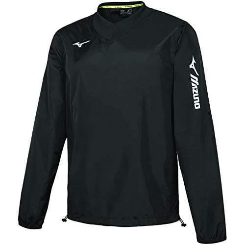 Image of Mizuno Sendai Trad Rain Jacket Unisex Adult Black