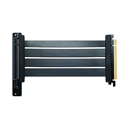 Image of Phanteks 220mm PCIe 4.0 Riser Cable – Vertical GPU Mounting, EMI/EFI Shielding, 90-Degree Adaptor, High Signal Stability