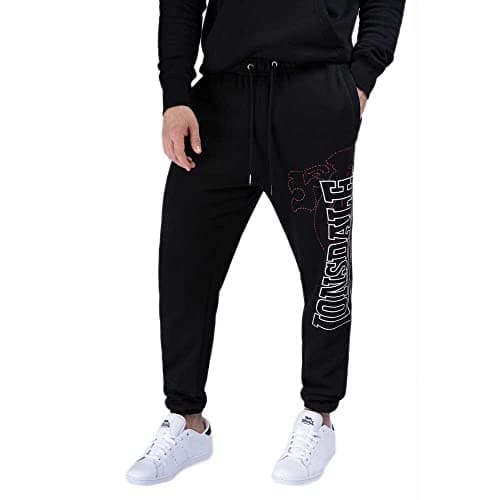 Image of Lonsdale London Men's Dartford Jogging Pants, Black, M