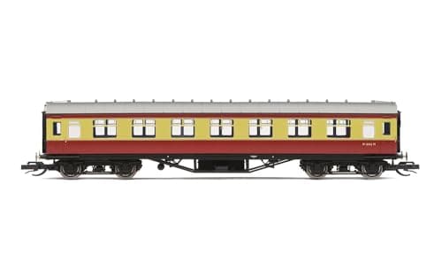 Image of Hornby TT:120 Coach Car - TT4037A BR 57' Corridor Third, M1842M - Era 4 Train Toy, TT Gauge Carriage for Train Set, Rolling Stock Models for Adults - 1:120 Scale Model Gift