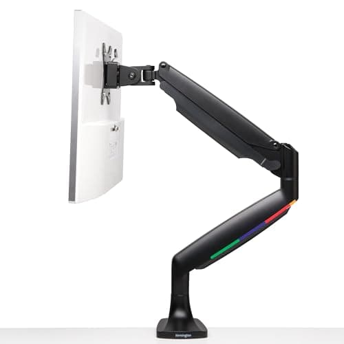 Image of Kensington ONETOUCH HEIGHTADJUST SNGL ARM BLK