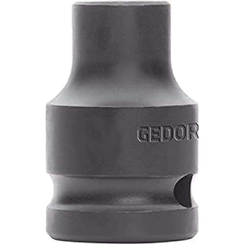 Image of GEDORE Red Impact Socket 1/2 Inch Hexagonal, Short Spanner Width 24 mm
