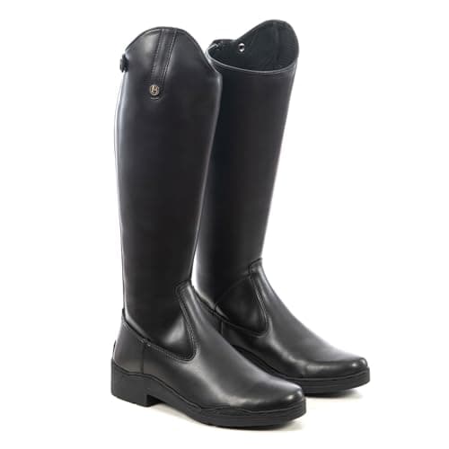 Image of Brogini Womens Modena Long Riding Boots Black 5 UK