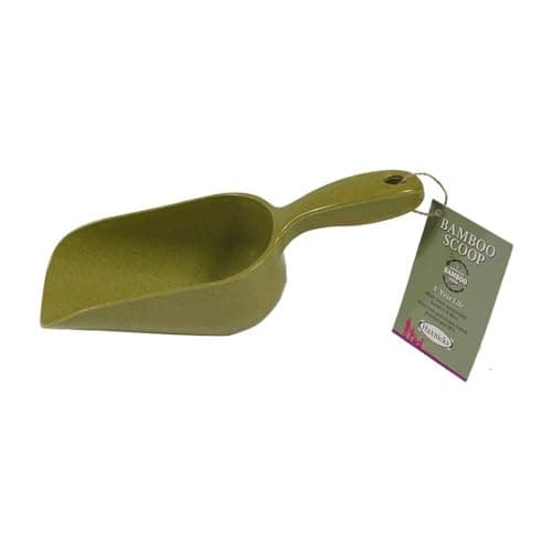 Image of Haxnicks Sustainable Bamboo Garden Scoop | Eco-Friendly Made From Natural Plastic Free Materials | Recyclable | 600ml Capacity | Scoop010101