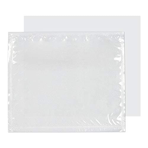 Image of Blake Purely Packaging C7 123 x 111 mm Plain Documents Enclosed Wallet Envelopes Peel and Seal (PDE10) Clear - Pack of 1000