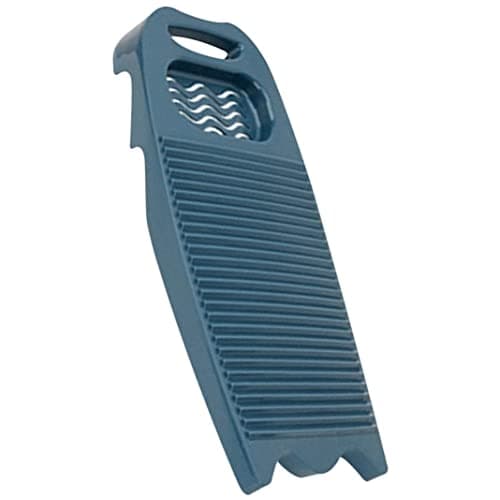 Image of Large Plastics Washboards Hand Washing Board Household Laundry Board, Manual Home Anti-Slip Portable Rectangle Washboard Scrubboards Clothes Cleaning Tools Dark Blue Home Accessory