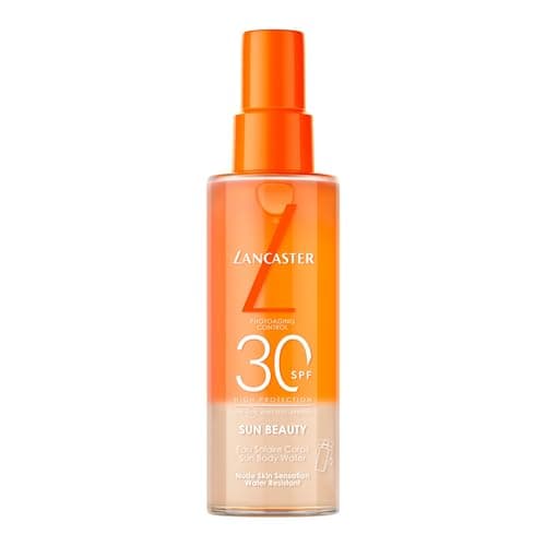 Image of Lancaster Sun Beauty Body Water SPF30 150ml | Photoaging Control | Nude Skin Sensation | Broad Spectrum Sun Protection | Water and Sweat Resistant Spray | Suitable for All Skin Types
