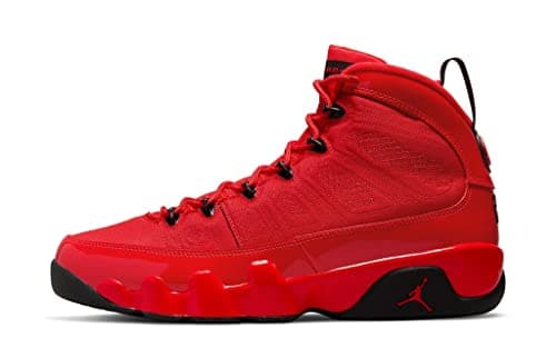 Image of Nike Mens Air Jordan 9 Retro, Chile Red, 11