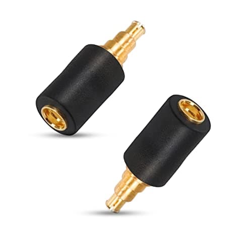 Image of okcsc MMCX Cable to IE40Pro (Earphone Side) Adapter Work for MMCX Cable Connected to SENNHEISER IE40 PRO IE 100 Pro Single Plug Earbuds Adapter Black
