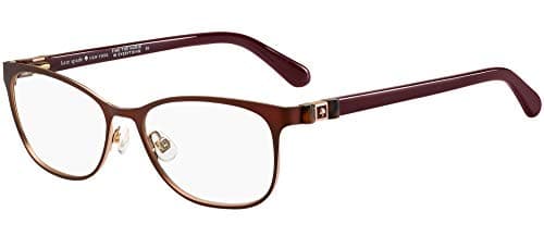 Image of Kate Spade Jonae LHF/16 BURGUNDY Eyewear Women's Metal, Standard, 51