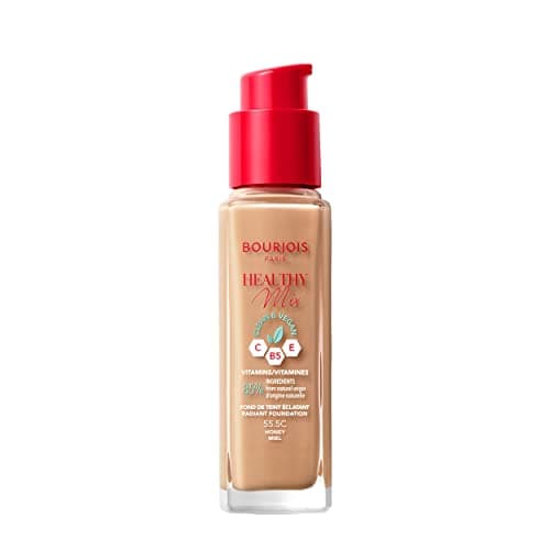 Image of Bourjois - Healthy Mix Clean Foundation, Foundation, Clay 55,5, Honey 30ml