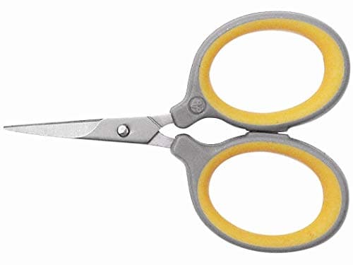 Image of Westcott E-30420 00 Titanium Super Softgrip Scissors, 7.6 cm, Grey/Yellow