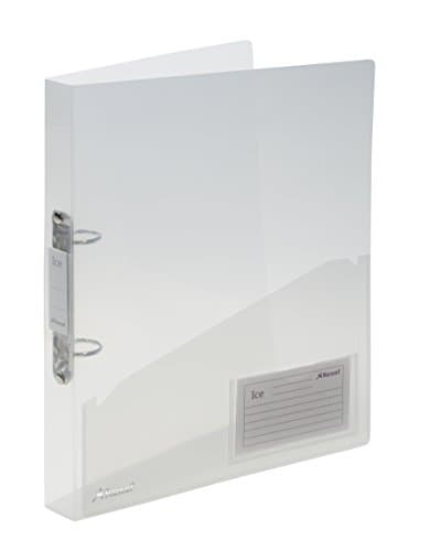 Image of Rexel 25mm A4 Polyprop Clear Ice Ring Binder - 1 unit