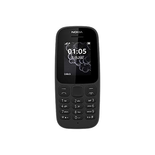 Image of Nokia 105 Single SIM Mobile Phone (2017 Edition) - Black