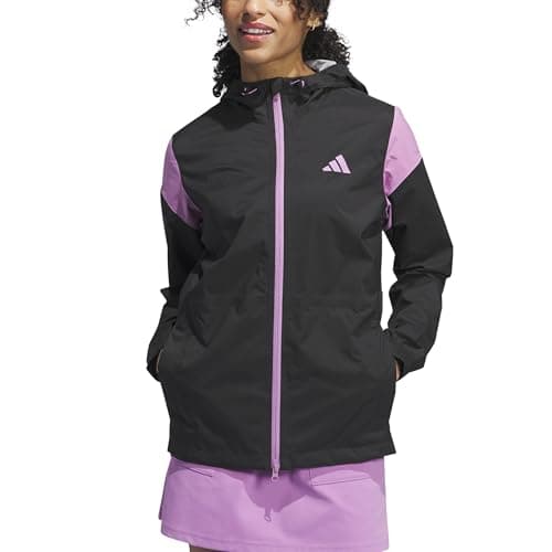 Image of adidas Women's Ultimate365 Rain.rdy Jacket, Black, L