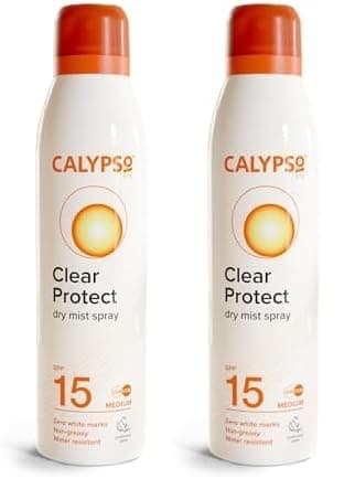 Image of Calypso Clear Protection Continuous Spray SPF15 (Pack of 2)