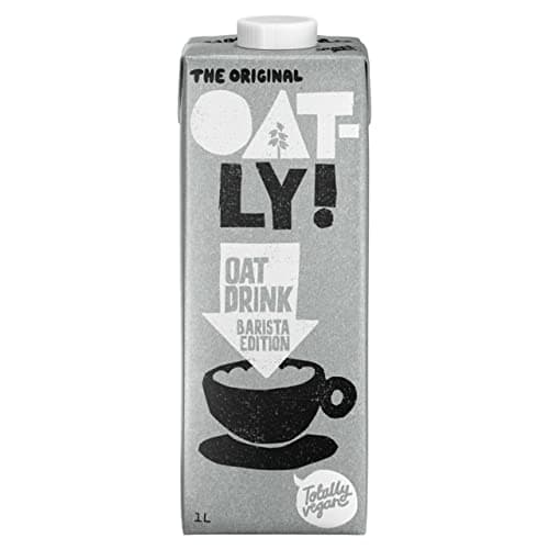 Image of Oatly Oat Drink Barista Edition 1L | Suitable for vegetarians | (3 Packs)