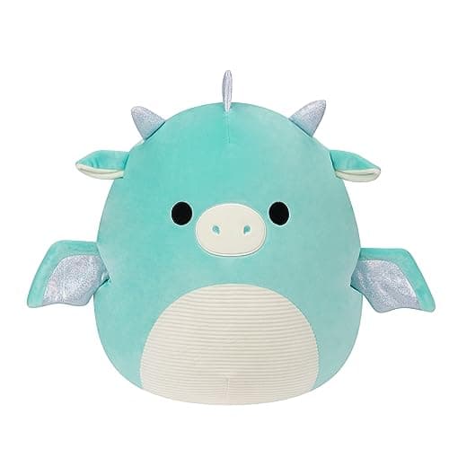 Image of Squishmallows Original 16-Inch Miles Teal Dragon