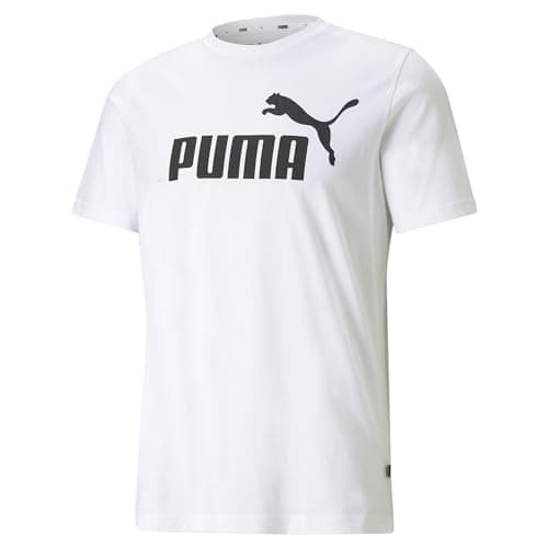 Image of PUMA Men's ESS Logo Tee White, M
